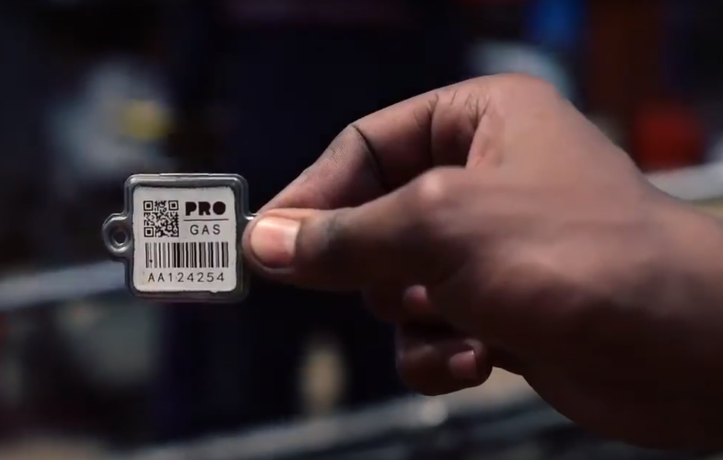 Asset tracking by QR Tagging with cylinder series number