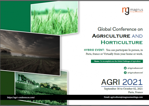 Global Conference on Agriculture and Horticulture