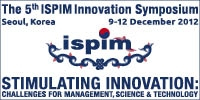 5th ISPIM Innovation Symposium, Seoul (Korea)