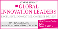 Annual Summit Global Innovation Leaders, Berlin (DE)