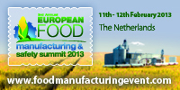 3rd Annual European Food Manufacturing & Safety Summit 2013 (The Netherlands)