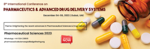 8th International Conference on Pharmaceutics & Advanced Drug Delivery Systems