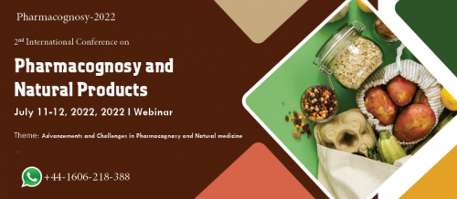 2nd International Conference on  Pharmacognosy and Natural Products