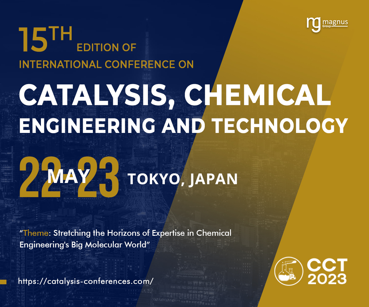 15th Edition of International Conference on Catalysis, Chemical